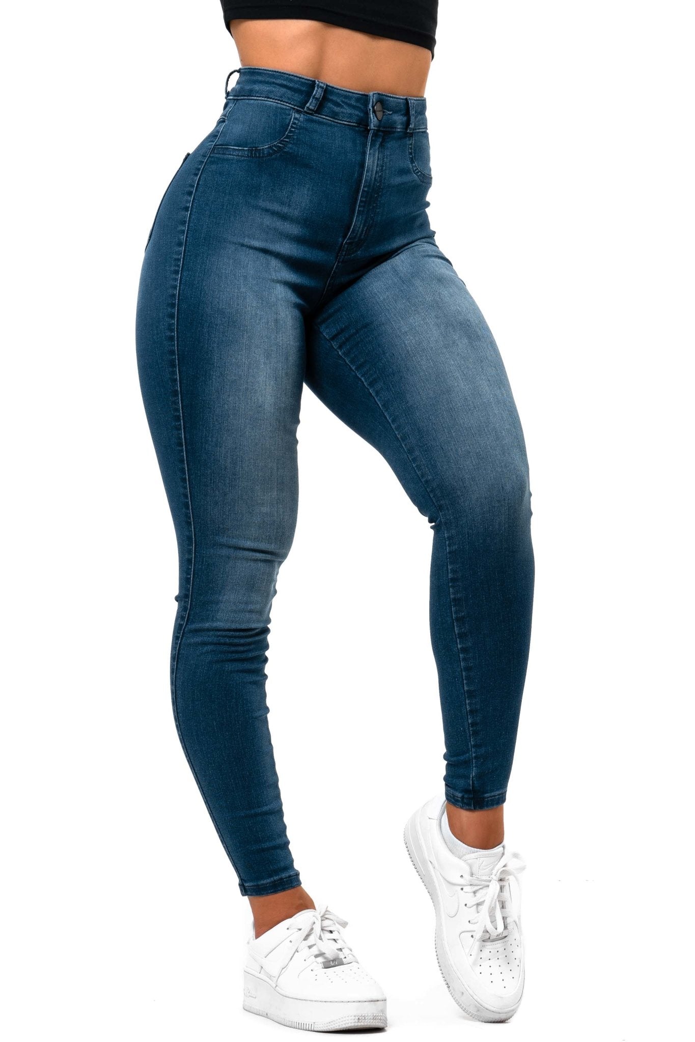 Waneeta Jeans™ | Curve High Waist Jeans