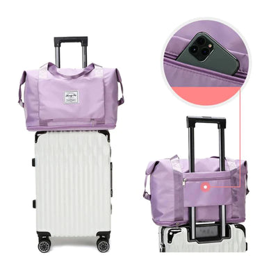 Travel Bag - Opvouwbare schoudertas met veel opslagruimte