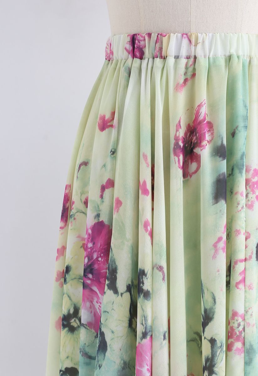 Faya - Floral Skirt