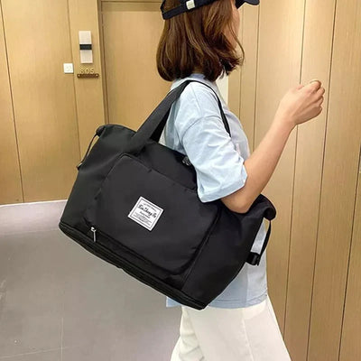 Travel Bag - Opvouwbare schoudertas met veel opslagruimte