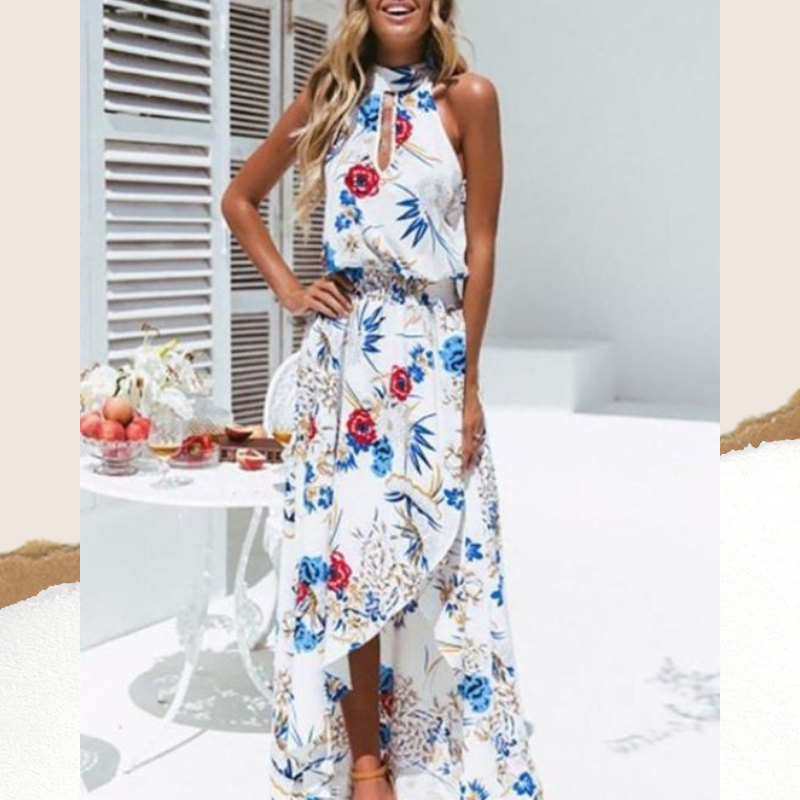 Charming Liberate® | Midi jurk met bloemenpatroon