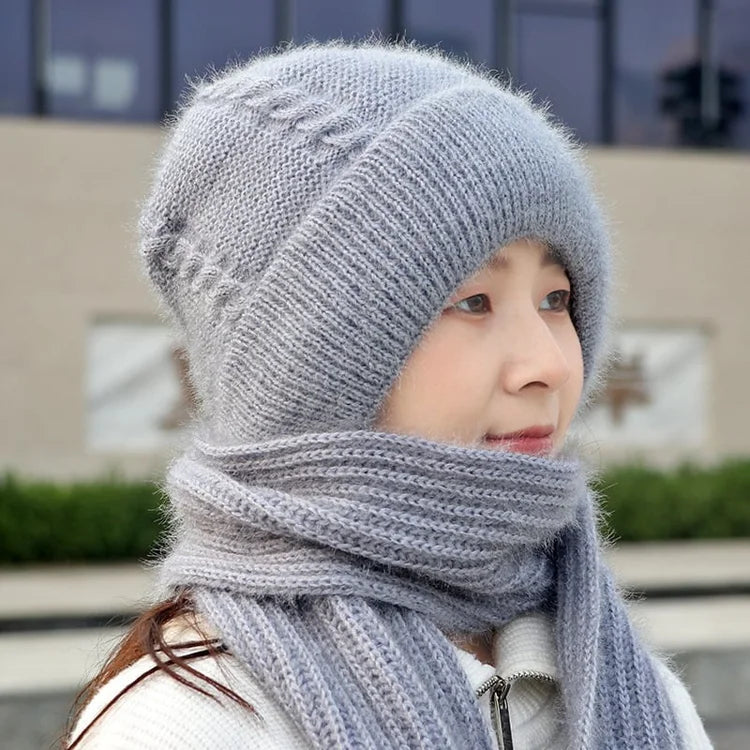 HatScarf | Gebreide muts en sjaal in één
