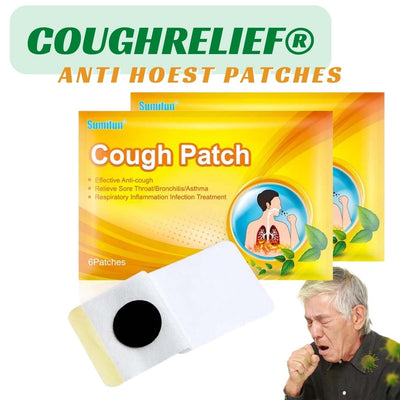 CoughRelief® | Anti Hoest Patches