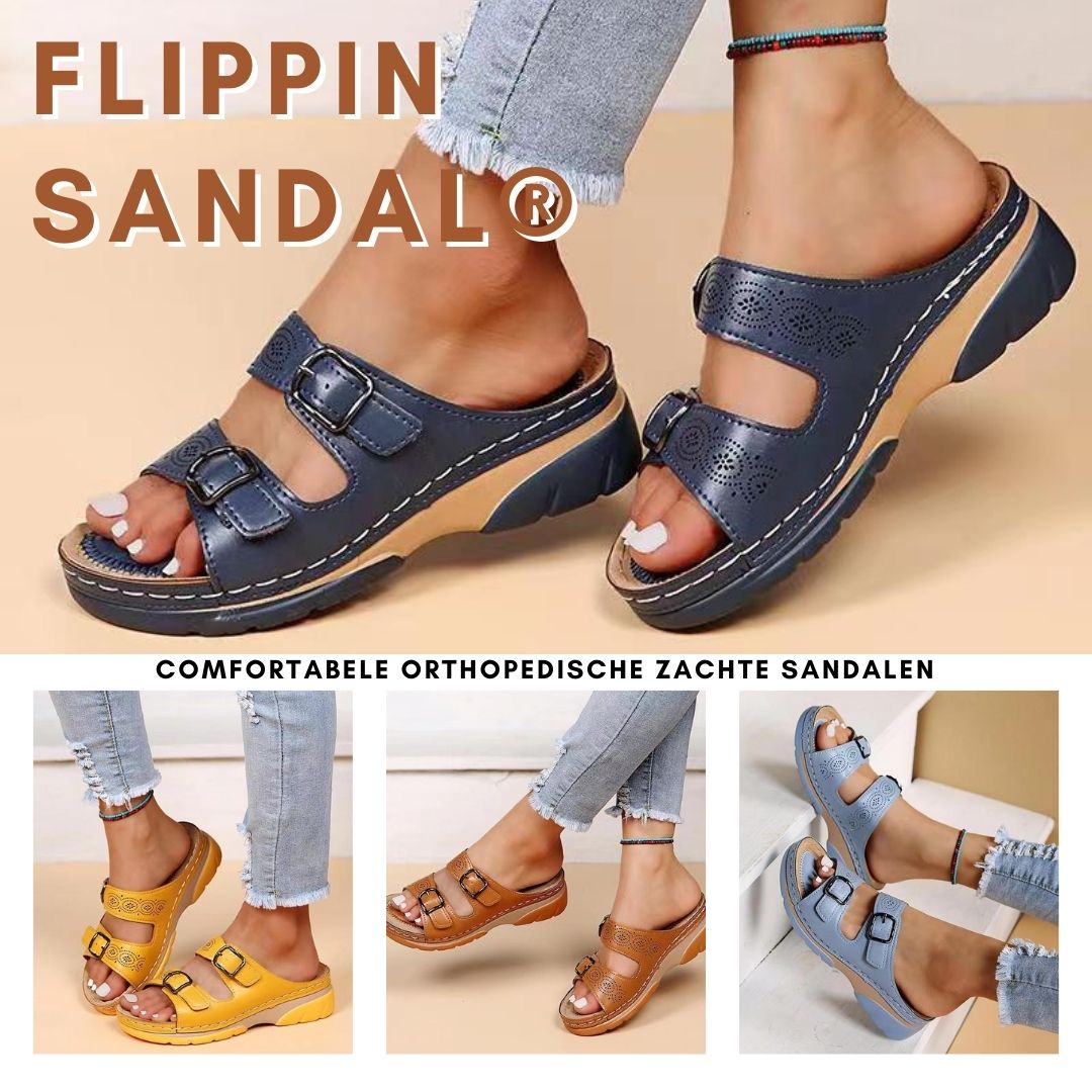 Flippin Sandal® | Comfortabele Orthopedische Zachte Sandalen