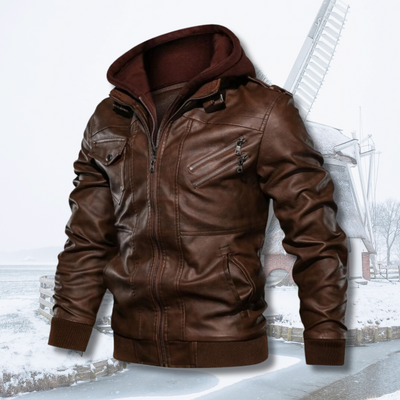 Xever Leather Jacket™ | Warm en stijlvol