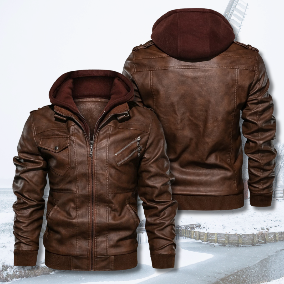 Xever Leather Jacket™ | Warm en stijlvol