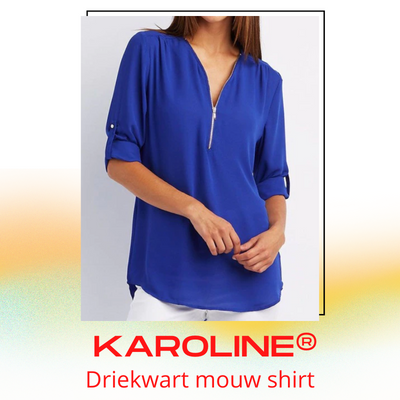 Karoline® | Driekwart mouw shirt