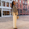 Afbeelding laden in Galerijviewer, Carro Moda | Daisy Striped Sweater
