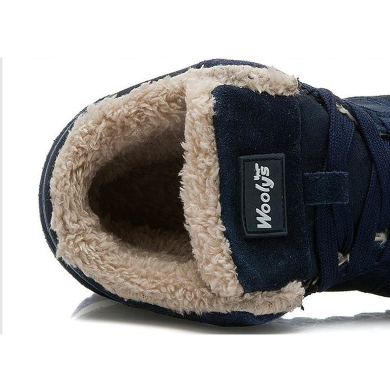 Carro Moda™ Woolys Winter Laarzen | Warme Enkellaarzen