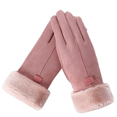Carro Moda | Fur Touchscreen Gloves