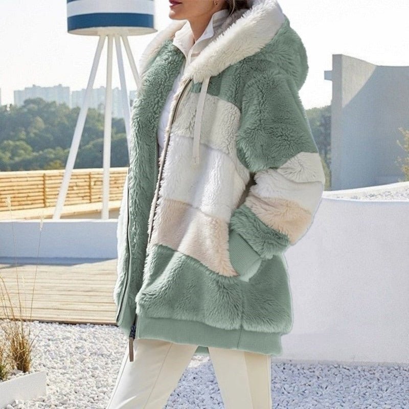 Carro Moda™ Riyana Winter Vest | Oversized Hooded Winter Vest