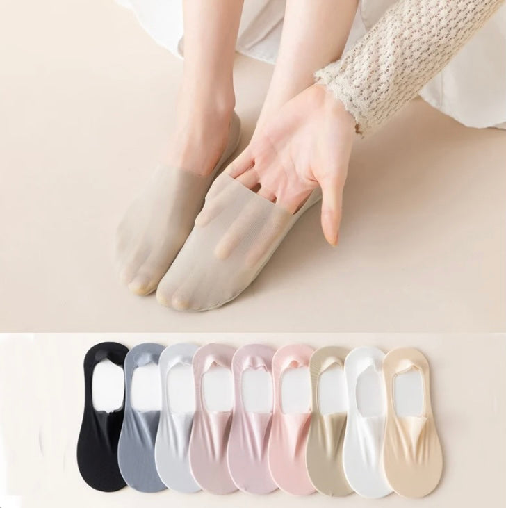 SilkySteps™ | Zijdezachte sokken voor een perfecte pasvorm (8+2 Paar GRATIS)