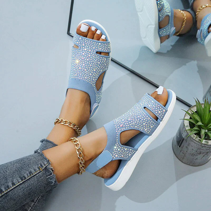 Merel Glitter Sandalen™ | Comfort en glamour in één sandaal