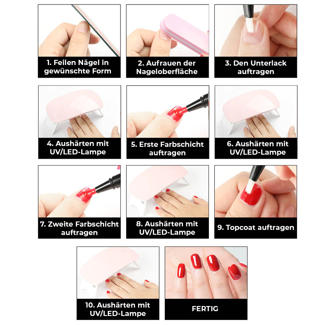 Caro Moda™ Nail Gel Pen Set |3 Colors per set